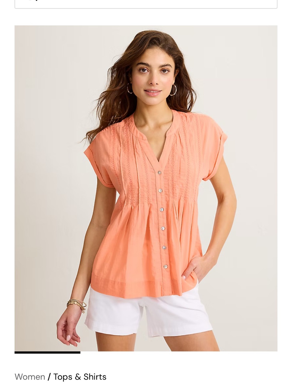 Voile Voyage Cross-Stitch Blouse